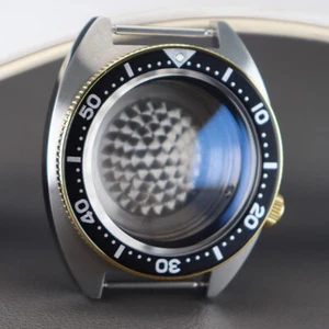 41mm Sieko turtle NH35 Watch Case AR layer Sapphire Crystal Glass Insert border - Picture 1 of 17