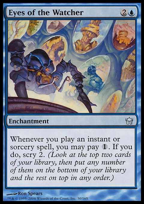 MTG Magic the Gathering Eyes of the Watcher (30/165) Fifth Dawn LP - Image 1 of 1