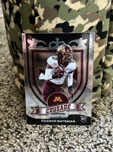 2021 Panini Prizm Draft Picks #166 Rashod Bateman RC KREUZZUG BASIS SILBER - Bild 1 von 2