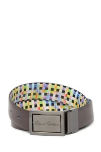 Robert Graham, 32mm Reversible Dress Belt (Choose Size + Color Pattern) - Picture 1 of 22