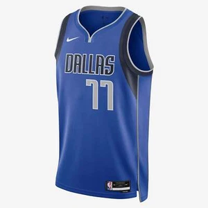 [9Z2B7BX2P00-MADVL] YOUTH NIKE NBA MAVERICKS '77 DONCIC' ICON EDITION 22/23 SWIN - Picture 1 of 2