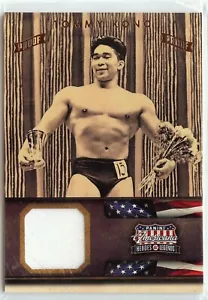 2012 Panini Americana Tommy Kono Weightlifting Bronze Proof Relic Card #122/99 - Foto 1 di 2