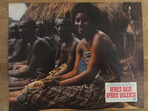 Erotik Aushangfoto AFRICA NUDA AFRICA VIOLENTA #1 - Picture 1 of 1