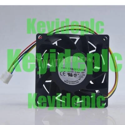 For Delta TFB0812UHE DC12V 2.34A 80*80*38mm 4Pin PWM Server inverter Cooling fan - Image 1 of 2