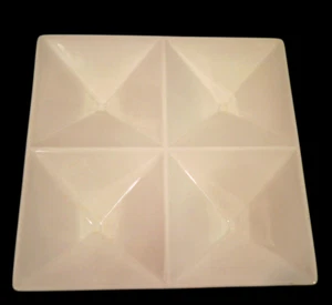 Vintage Arabia Finland Origami Schale Kaj Franck 4 teilig Relish Bowl Keramik eckig MCM - Bild 1 von 13
