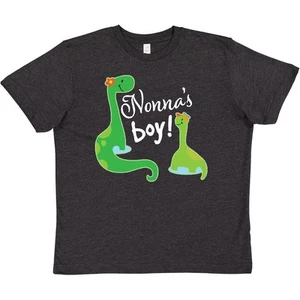 Inktastic Nonnas Boy Grandson Dinosaur Youth T-Shirt Nonna Dino Grandkids Boys - Picture 1 of 3
