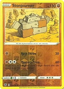 Stonjourner Silver Tempest Pokémon TCG 101/195 Reverse Holo Uncommon - Picture 1 of 1