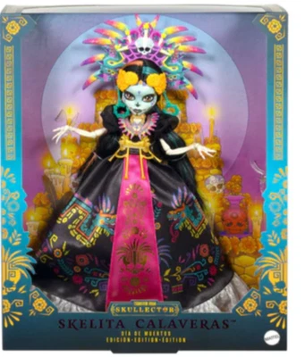Monster High Skullector Skelita Calaveras De Muertos Edition Doll 2025 1st run - Image 1 of 4