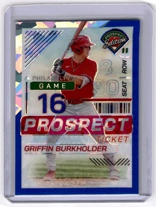 2024 Griffin Burkholder Philadelphia Phillies #158 - Picture 1 of 2