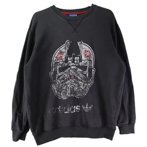 adidas Originals Herren Sweatshirt Stormtrooper Schwarz Langarm Rundhals Baumwolle - Bild 1 von 8