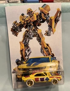 Hot Wheels Transformers 67 Camaro Real Riders Bumble Bee - Picture 1 of 9