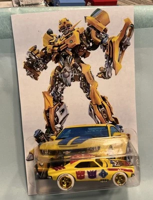 Hot Wheels Transformers 67 Camaro Real Riders Bumble Bee - Image 1 of 4