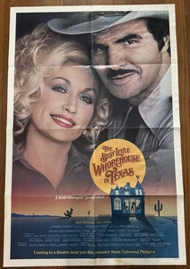 Póster original de la película 1982 The Best Little Whorehouse in Texas 27" x 41" - Imagen 1 de 8