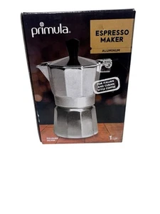 Primula Mini Moka Express 1 Cup Espresso Maker NEW- Fast Shipping - Picture 1 of 13