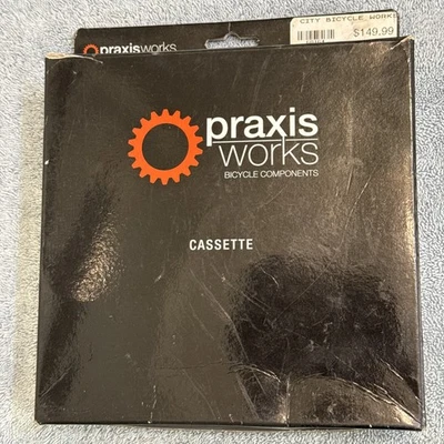 Praxis Wide Range MTB Cassette - 10 Speed, 11-40t, Silver - New - Image 1 of 4