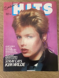 Smash Hits Magazine - May 28 1981 : KIM WILDE - STRAY CATS : Double Front Cover - Picture 1 of 10