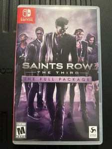 Saints Row The Third Nintendo Switch Spiel Cartridge Adventure 3rd komplett - Bild 1 von 6
