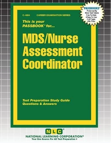 Passbooks MDS/Nurse Assessment Coordinator (Paperback) (UK IMPORT) - Image 1 of 1