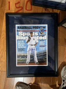 Cc Sabathia signed handsigniert New York Yankees Sports Illustrated Print 11x14 - Bild 1 von 1