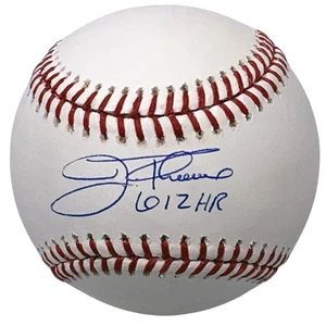 Jim Thome Signed Indians White Sox Twins Phillies MLB Baseball W/612 HR Beckett - Picture 1 of 1