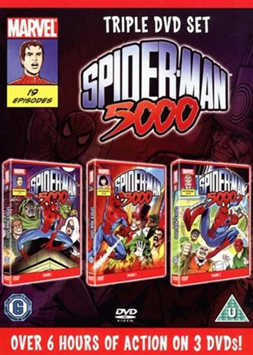 Spider Man 5000 Volume 1-3 Kids Childrens DVD Boxset 3 Disc Box Set - Image 1 of 1