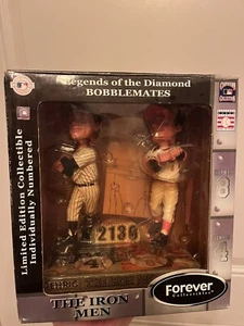 CAL RIPKEN JR/ LOU GEHRIG New York Yankees IRON MEN Bobblehead Numbered 110/1008 - Picture 1 of 2
