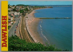 Dawlish from Lea Mount Devon England Postcard - Picture 1 of 2