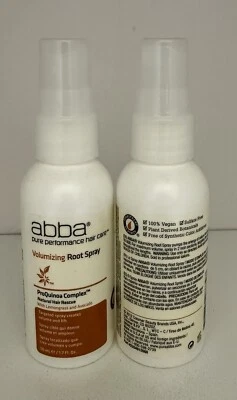 Abba Volumizing Root Spray ProQuinoa Complex  1.7 oz / Travel Size  ~ Lot of 2 - Image 1 of 4