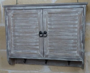 Hängeschrank Wandregal Wandschrank Schrank Landhaus Vintage Shabby 31502 - Bild 1 von 12