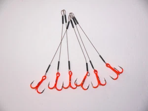 BKK UV Stinger De Pilkmaxx Orange, 9,5 CM, Angsthaken, Angstdrilling, Stinger - Photo 1/1
