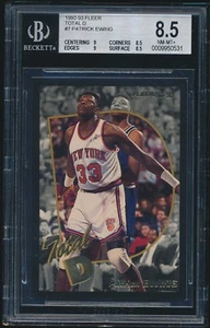 1992-93 Fleer Total D #7 Patrick Ewing BGS 8.5 (9 / 8.5 / 9 / 8.5) - Picture 1 of 2