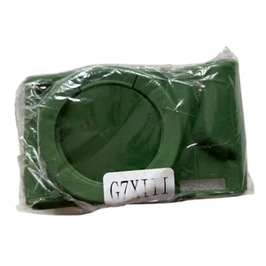 Easy Hood Case Canon Powershot G7 X Mark III Digital Camera silicone green - Picture 1 of 4