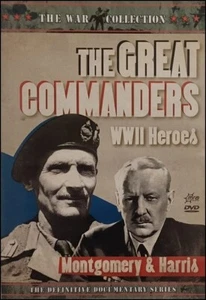 The GREAT COMMANDERS WWII War Heroes Bernard MONTGOMERY & Arthur HARRIS DVD NEW - Picture 1 of 1