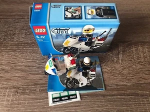 LEGO City, LEGO Polizei, Carrera 1:32 Deko, Deutsche Polizeimotorrad (7235) - Bild 1 von 9