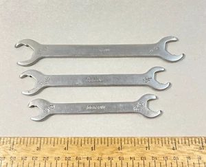 Vintage Lockjaw Wrench Set 3 Pc Open End SAE Stainless Steel USA - Picture 1 of 8