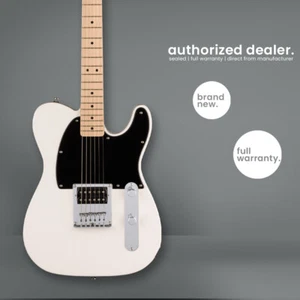 Fender Squier | Sonic Esquire H | Maple Fingerboard | Arctic White - Picture 1 of 7