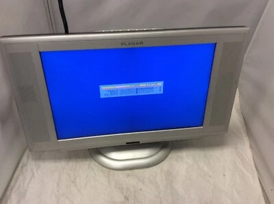 Planar 17" Wide LCD HD TV HDTV VGA RGB Component S-Video Antenna Tuner Monitor - Image 1 of 4