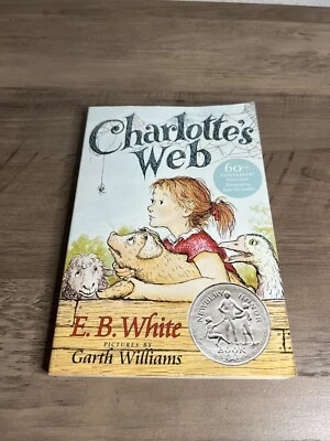 Charlotte's Web by E. B. White  (1980, Paperback) Illustrated By Garth Williams - Image 1 of 4