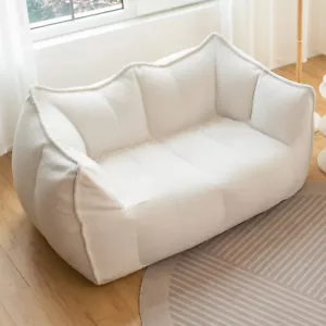 Giant Bean Bag Chair Comfy Lounge Lazy Floor Sofa Cozy Mini Couch with Armrests - Picture 1 of 22