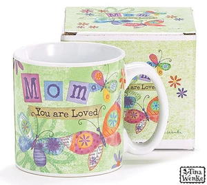 Muttertagsgeschenk Keramik Kaffeebecher Mama You Are Loved - Brandneu - 13 Oz - #9724988  - Bild 1 von 1