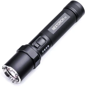 Linterna estroboscópica NexTorch P8 resistente al agua OSRAM P9 LED construcción de aluminio - Imagen 1 de 6