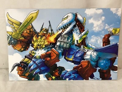G1 Transformers Sky Lynx vs Predaking Battle Poster 11x17 Picture FREESHIP - Image 1 of 2