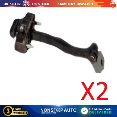 2X Cerniera Porta Anteriore Stop Cinghia Controllo Limitatore Adatto a FORD C-Max II  - Immagine 1 di 4
