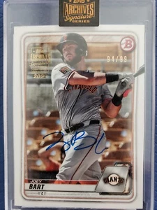 Joey Bart - 2022 Topps Archives Auto #ed 94/99 - SF Giants - Picture 1 of 2