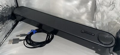 GOgroove SonaVERSE UBR USB Powered Computer Sound Bar Speaker (Black) - Image 1 of 4