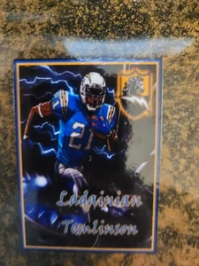 LaDainian Tomlinson Custom Art Trading Card - S.D. Ladegeräte - Beschreibung lesen - Bild 1 von 1
