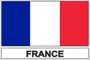 Autocollant sticker drapeau F france - Imagen 1 de 1
