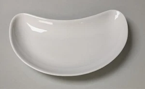 12 x Churchill Whiteware Crescent Salad Side Plates 20cm 202mm 8" (Pack of 12) - Picture 1 of 2