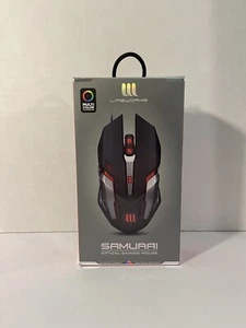 Lifeworks Samurai Optical Gaming Mouse Multi Color LW-BL-GM1000B NEW & SEALED! - Picture 1 of 8
