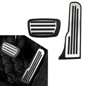 2pc Car Foot Throttle Brake Pedal Cover Kit For Chevrolet Camaro 2016+ - Picture 1 of 6